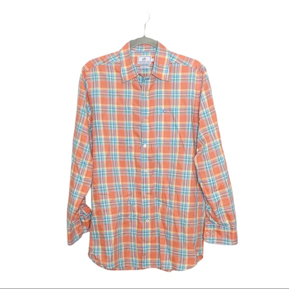 Southern Tide Other - Southern Tide Long Sleeve Button-Down Plaid Shirt